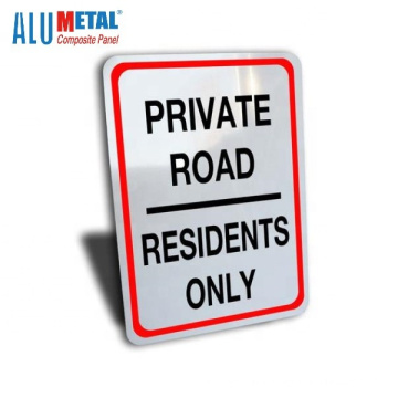 Aluminum Reflective Road Signs Blank for outdoor usage